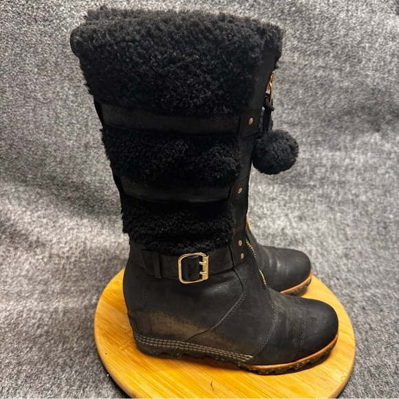 Sorel Helen Wedge Holiday Boot Sz 9 Limited Edition - Picture 10 of 11